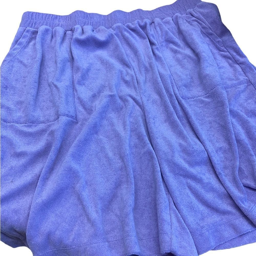 Zenana terry cloth shorts  size 3X new never worn
